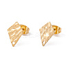 304 Stainless Steel Stud Earring Findings STAS-G270-02G-02-1