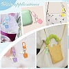 6Pcs Tortoise Luminous Resin Pendant Decorations HJEW-YW00192-6