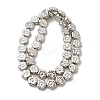 Electroplate Glass Beads Strands EGLA-F166-10P-2