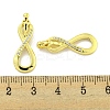 Rack Plating Brass Micro Pave Cubic Zirconia Pendants KK-B091-42G-3