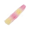 Gradient Color Baking Paint Glass Bead Strands DGLA-A039-T2mm-A01-1