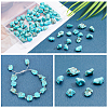 2 Strands Natural Green Turquoise Beads Strands G-PH0019-34-6