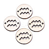 Unfinished Natural Poplar Wood Links Connectors WOOD-S045-139B-10-1