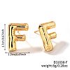 Brass Stud Earrings UV9543-6-1