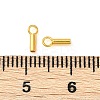 925 Sterling Silver Cord Ends STER-F036-21G-1mm-2