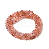 Natural Red Agate Beads Strands G-L653-B01-3mm-3