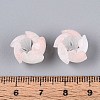 Flower Acrylic Bead Caps SACR-T017-49B-4