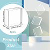 Square Transparent Acrylic Jewelry Display Pedestals LS-ODIS-WH0001-47A-2