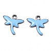 201 Stainless Steel Enamel Charms STAS-N088-19G-1