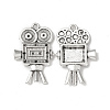 Tibetan Style Alloy Pendants TIBEP-L019-01AS-1