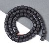 Frosted Natural Lava Rock Beads Strands G-E618-02C-2