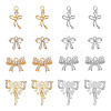 Alloy & Brass Cubic Zirconia Charms ZIRC-AR0001-27-1