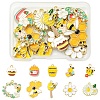 20Pcs 10 Styles Alloy Enamel Pendants ENAM-YW0008-98-1