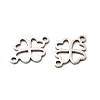 Non-Tarnish 201 Stainless Steel Connector Charm STAS-I199-C01-P-3