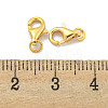 925 Sterling Silver Lobster Claw Clasps X-STER-C005-09G-3