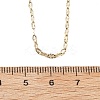 2MM 304 Stainless Steel Textured Dapped Chain Necklaces NJEW-T016-14G-5