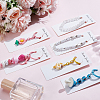 120Pcs Paper Keychain Display Cards CDIS-SP0001-37-6