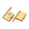 304 Stainless Steel Pendants SA-CBA694E-01G-06-2