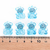 Transparent Acrylic Pendants TACR-S151-01B-755-4