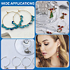 60Pcs 2 Colors 316 Surgical Stainless Steel Wine Glass Charms Rings STAS-LP0001-05B-4