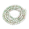 Ombre Effect Dyed Glass Beads Strands GLAA-C023-02-C22-2