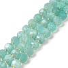 Natural Amazonite Beads Strands G-P508-A08-01-1