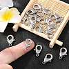 SHEGRACE Brass Lobster Claw Clasps XGRPCP300-268P-5