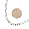 5MM 304 Stainless Steel Mixed Link Chain Necklaces NJEW-JN05850-3