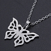 Non-Tarnish 201 Stainless Steel Pendants Necklaces NJEW-S105-JN709-45-1-1