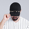 6Pcs 6 Styles Brass & Alloy Enamel Charms Baseball Cap Chain AJEW-GO00040-5