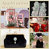 16Pcs Alloy Rhinestone Cabochons FIND-FG0004-26C-5