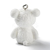 Opaque Resin Pendants RESI-A030-06C-2