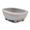 Bathtub Food Grade Silicone Focal Beads SIL-Q030-16H-2