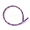 Dyed Natural Regalite/Imperial Jasper/Sea Sediment Jasper Beads Strands G-B124-C05-07-4