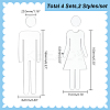 Acrylic TOILET Sign Stickers DIY-WH0569-66B-01-2