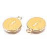 Alloy Enamel Pendants ENAM-N054-89G-3