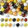 DIY Bubblegum Bracelet Pendant Decoration Making Kit for Sunflower Theme MACR-CJC0005-02A-01-8