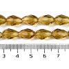 Transparent Glass Beads Strands EGLA-N013-T10mm-D08-4