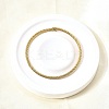 304 Stainless Steel Bangles for Women Men BJEW-Z131-01G-1