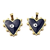 Ion Plating(IP) 304 Stainless Steel Pendants STAS-C078-02G-2