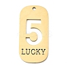 304 Stainless Steel Pendants STAS-D200-02F-G-1