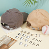 40Sets Iron Baseball Hat Cap Buckle Strap Clasp Clip Kit FIND-BC0014-10P-4