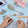 Cotton Flower Ribbon OCOR-WH0036-52A-3