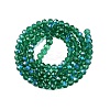 Electroplate Glass Beads Strands LS-EGLA-A044-T4mm-L18-3