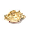 Alloy Rhinestone Brooches for Clothes for Women LS-JEWB-F042-01MG-2