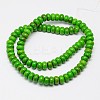 Synthetic Turquoise Beads Strands TURQ-G109-5x3mm-01-2