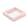Square Transparent PE Thin Film Suspension Jewelry Display Box LS-X1-CON-D009-01A-04-2