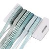 18 Yards 6 Styles Polyester Ribbon SRIB-Q022-F07-1