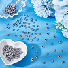 200Pcs 304 Stainless Steel Spacer Beads STAS-UN0061-72-4