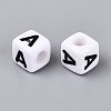 Opaque Acrylic Beads SACR-N020-04A-A-2